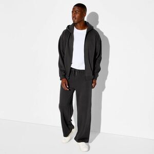 Men's Full Zip Hooded Sweatshirt - Original Use Black XXL